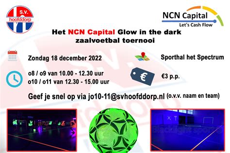 SV Hoofddorp 'NCN CAPITAL Glow In The Dark  .